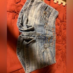 Hydraulic Light Blue Denim Shorts